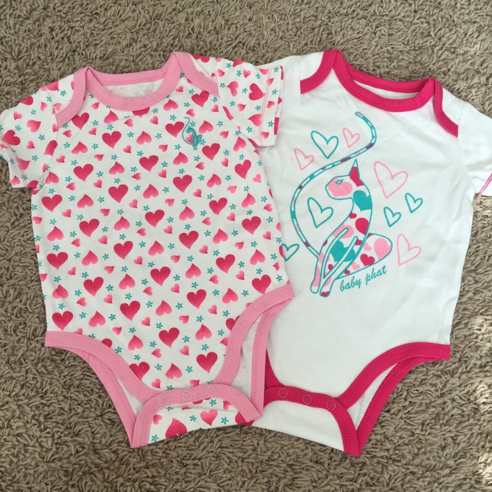 NWT BABY PHAT ONESIE SET
